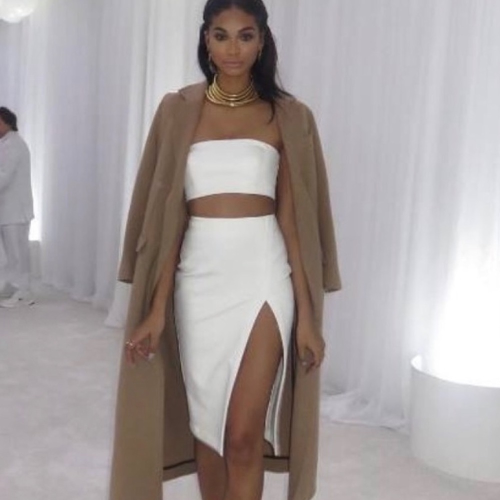 Balmain x HM Bandeau Crop Top
